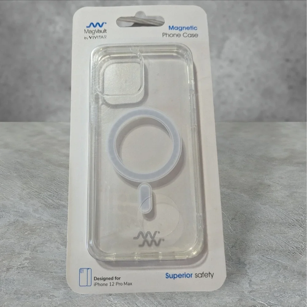 Y5. MagVault Vivitar Withagsafe iPhone 12 Pro Max Case In Clear